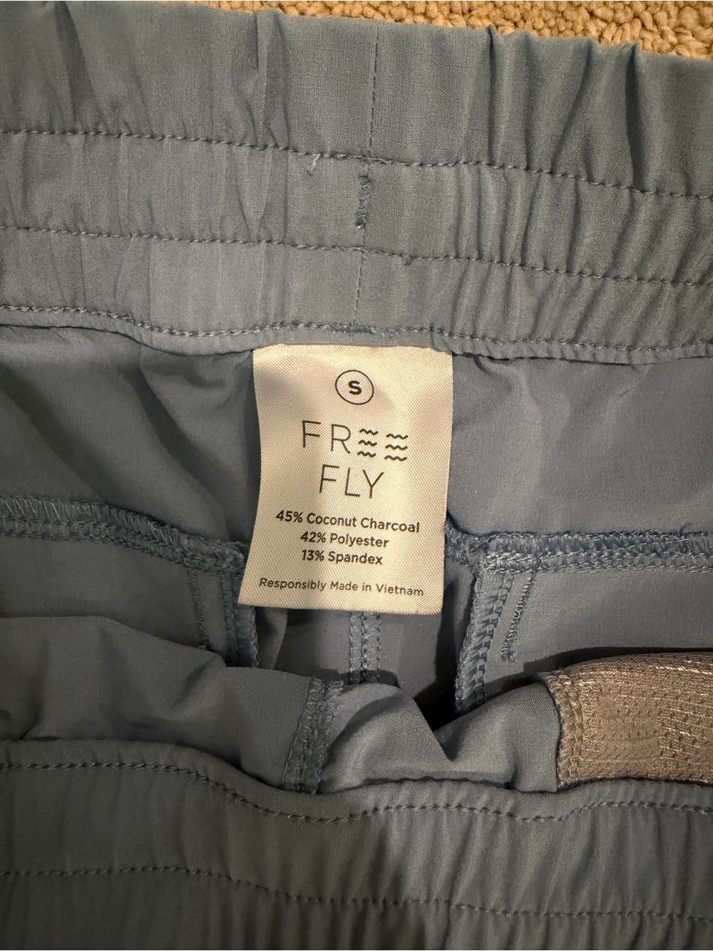 Free Fly women's Swell Shorts in Blue Reef - Picture 3 of 4